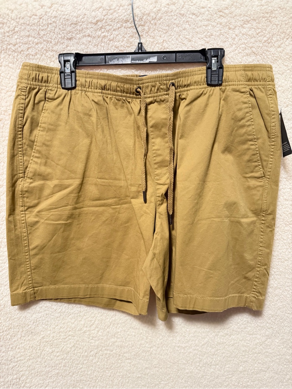 GAP Men's Drawstring Cotton Shorts - Tan Size XL NEW